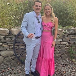 Gorgeous Pink Skirt Set